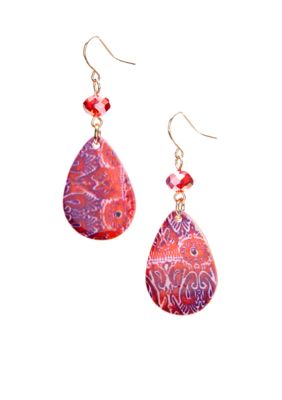 Kim Rogers Ikat Collection Earrings