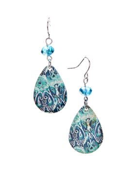 Kim Rogers Ikat Collection Earrings