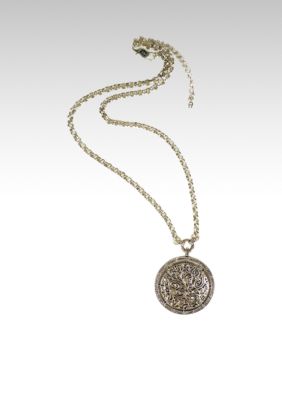 Etienne Aigner Filigree Bold Pendant