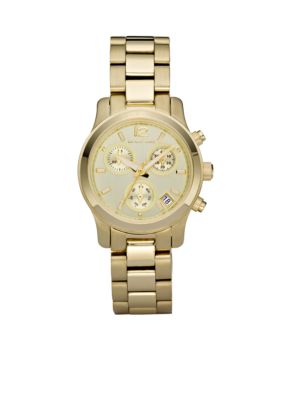 Michael Kors Gold Runway Women's Chronograph Watch