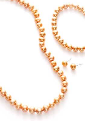 Belk Silverworks Champagne Pearl Three-Piece Set