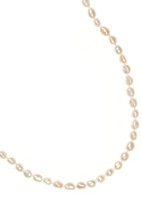 Belk Silverworks Baroque Freshwater Pearl Necklace