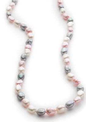 Belk Silverworks Pearl and Sterling Silver Necklace