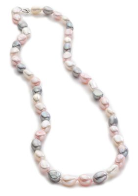 Belk Silverworks Pearl and Sterling Silver Necklace