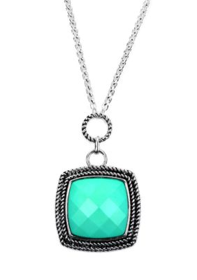 Via Neroli Silvertone Convertible Necklace