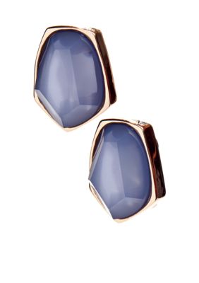 Via Neroli Clip Button Earrings
