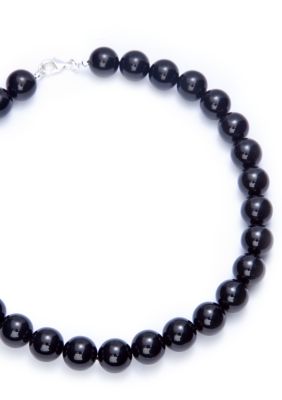Kim Rogers Black Bead Necklace