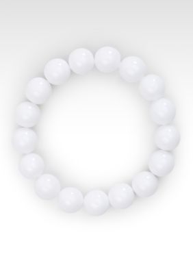 Kim Rogers&reg; 14mm White Bead Bracelet