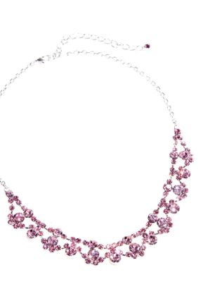 Kim Rogers Floral Frontal Necklace