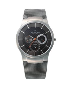 Skagen Titanium Multifunction with Grey Band Watch