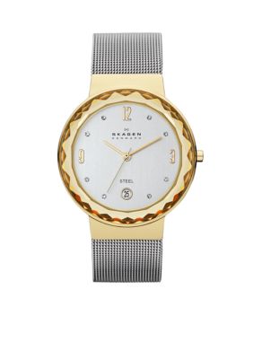 Skagen Ladies Silver Mesh Watch