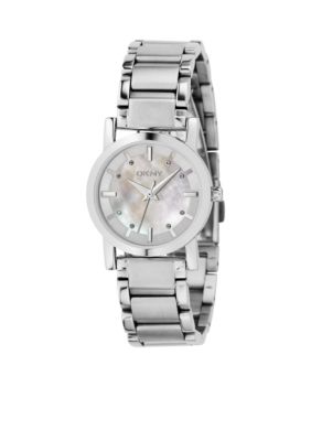 DKNY Ladies Stainless Steel Dress Watch