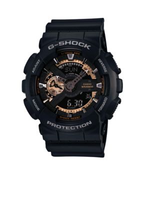 G-Shock Black and Rose Gold Ana-Digi G-Shock