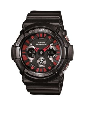 G-Shock Black with Red Accent XL Ana-Digi G-Shock