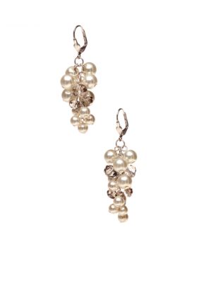 Kim Rogers&reg; Pearl Cluster Earrings