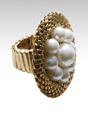 Erica Lyons Cluster Pearl Ring