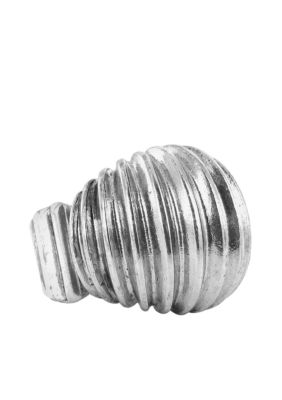 Erica Lyons Silver Ribbed Ring