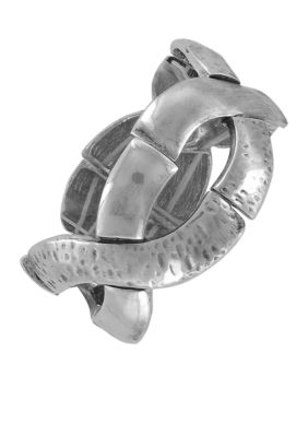 Erica Lyons Silver Stretch Bracelet