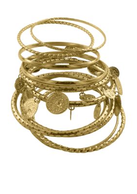 Erica Lyons Gold Bracelet Set