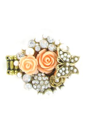 Erica Lyons Gold Tone Stretch Ring