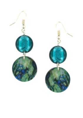 Erica Lyons Bermuda Blue Earrings