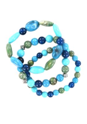 Erica Lyons Bermuda Blue Bracelet