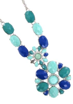 Erica Lyons Bermuda Blue Necklace