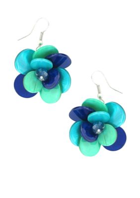 Erica Lyons Bermuda Blue Earrings