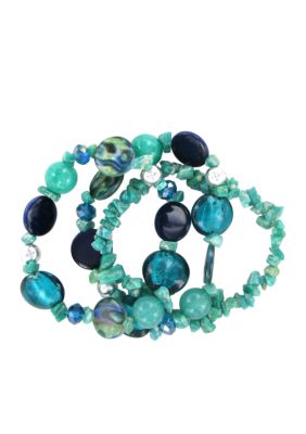 Erica Lyons Bermuda Blue Bracelet