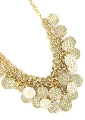 Erica Lyons Gold Metal Works Necklace