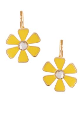 Erica Lyons Lemoncello Crush Pierced Earrings