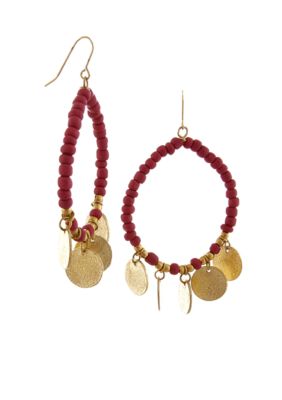 Erica Lyons Seedbead Items Pierced Earrings