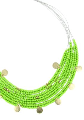 Erica Lyons Seedbead Item Necklace