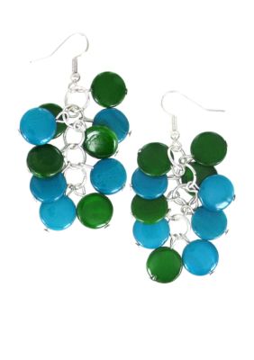 Erica Lyons Color Block Earrings