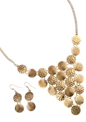 Erica Lyons Necklace and Earrings Set