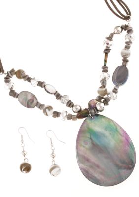 Erica Lyons Necklace and Earrings Set