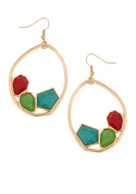 Erica Lyons Bohemian Beauty Pierced Earrings