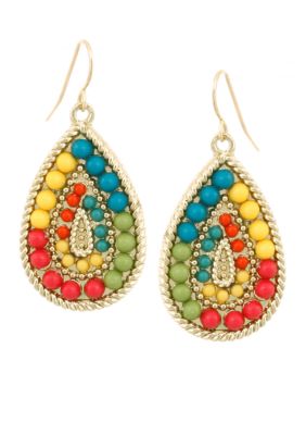 Erica Lyons Bohemian Beauty Pierced Earrings