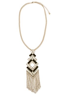 Erica Lyons Tuxedo Necklace