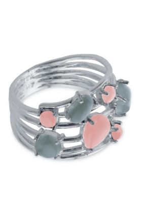 Belk Silverworks Multi Row Wire Ring