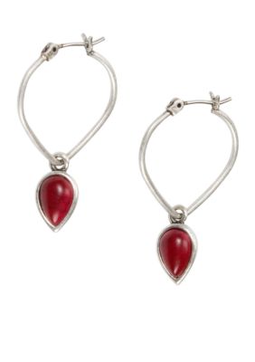 Lucky Brand Jewelry Tear Drop Hoop Earring