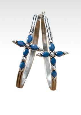 Lucky Brand Jewelry Lucky Brand Crosshoop Earrings