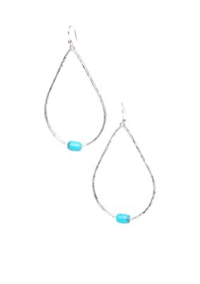 Lucky Brand Jewelry Hammered Hoop Earring