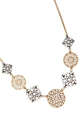 Lucky Brand Jewelry Two Toned Necklace