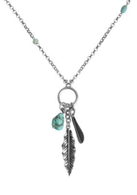 Lucky Brand Jewelry Charm Necklace
