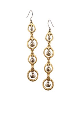 Lucky Brand Jewelry Linear Earrings