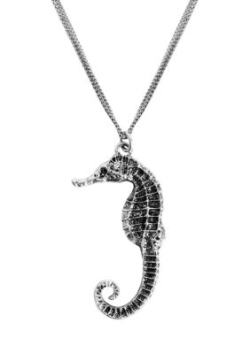 Lucky Brand Jewelry Seahorse Novelty Pendant