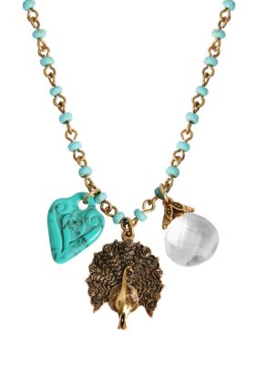 Lucky Brand Jewelry Charm Necklace
