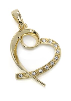 New Directions Crystal Heart Slide