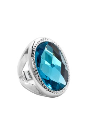New Directions&reg; Large Oval Aqua Ring